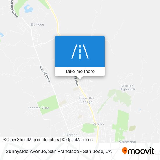 Sunnyside Avenue map