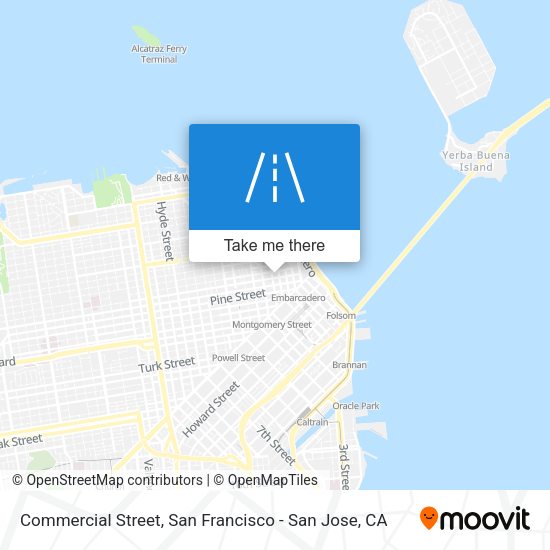 Mapa de Commercial Street