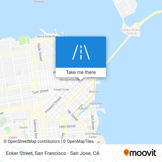 Ecker Street map