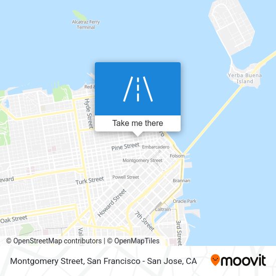 Montgomery Street map