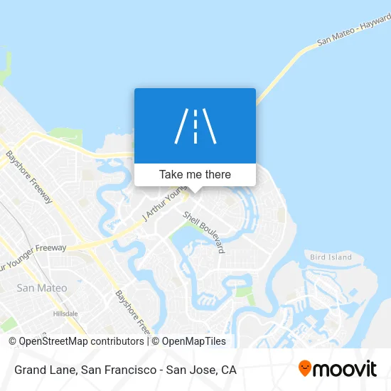 Grand Lane map