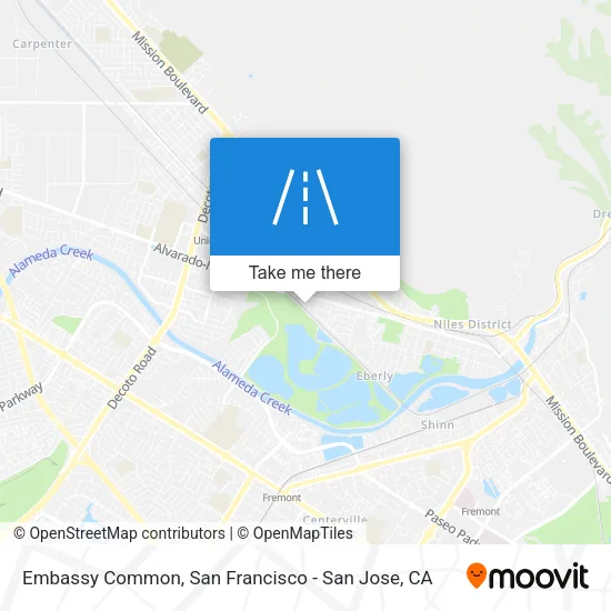 Mapa de Embassy Common