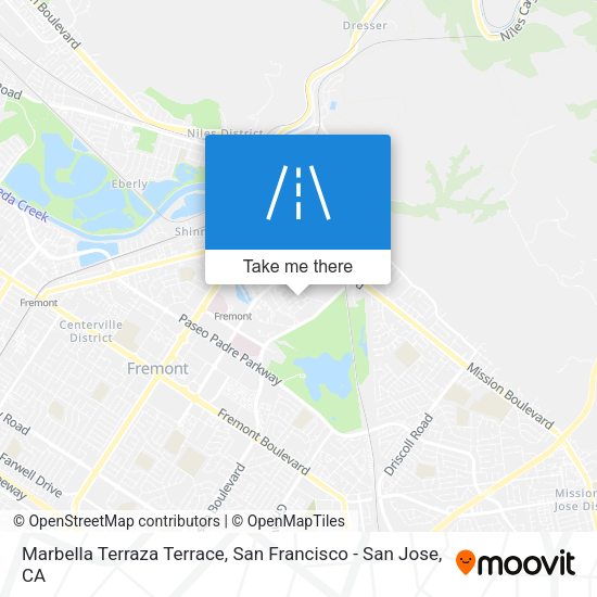 Marbella Terraza Terrace map