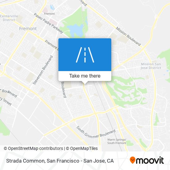 Strada Common map