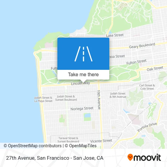 27th Avenue map