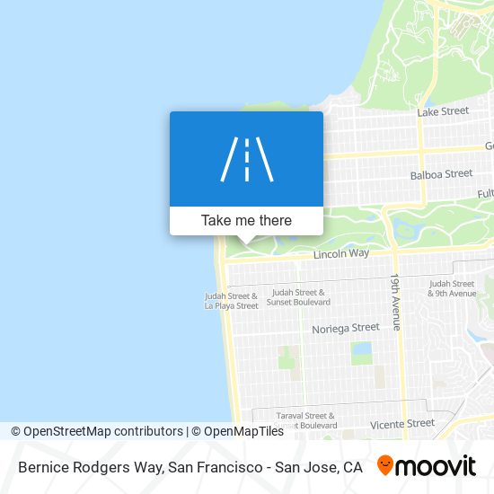 Bernice Rodgers Way map