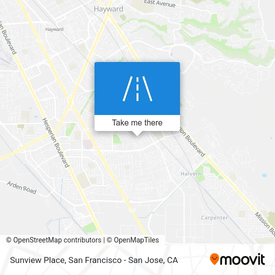 Sunview Place map