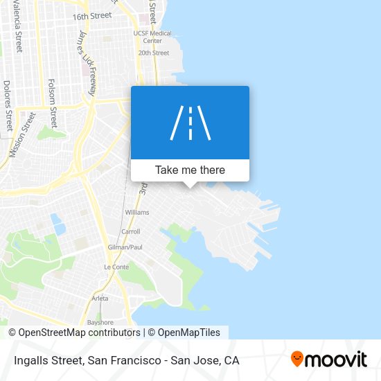 Mapa de Ingalls Street