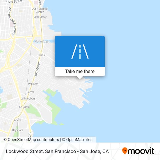 Mapa de Lockwood Street