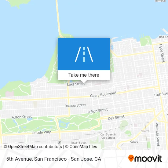 5th Avenue map