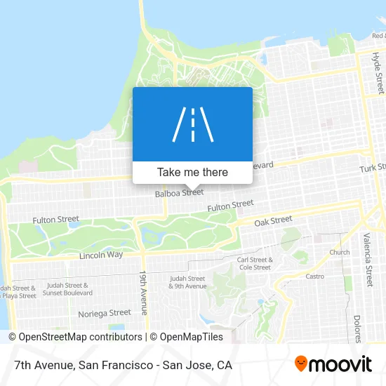 7th Avenue map