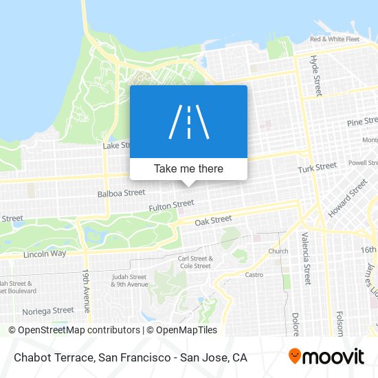 Mapa de Chabot Terrace