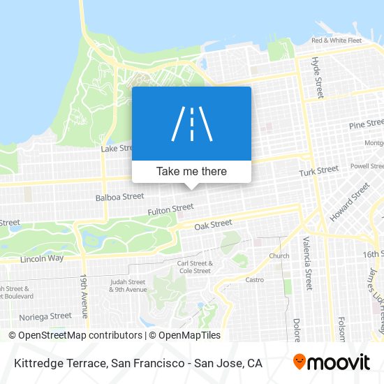 Mapa de Kittredge Terrace