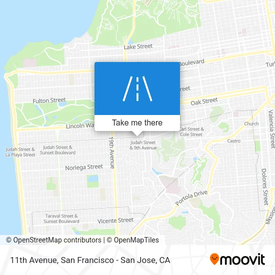 11th Avenue map