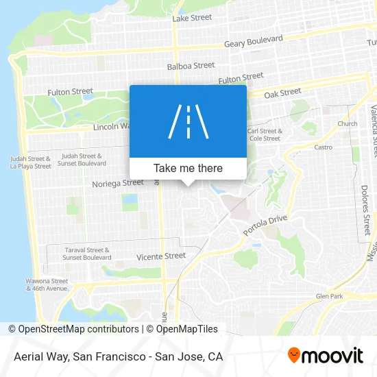 Aerial Way map
