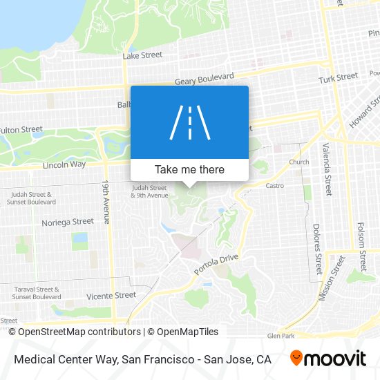 Medical Center Way map