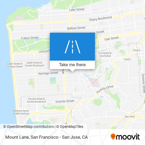 Mapa de Mount Lane