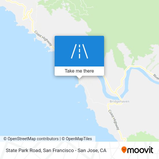 State Park Road map