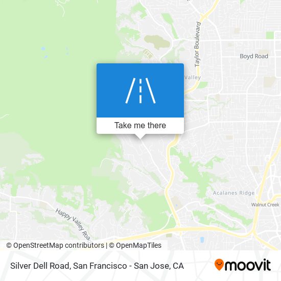Mapa de Silver Dell Road