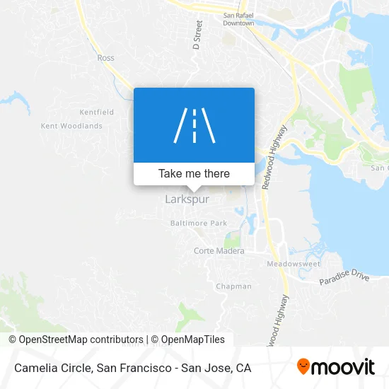 Camelia Circle map