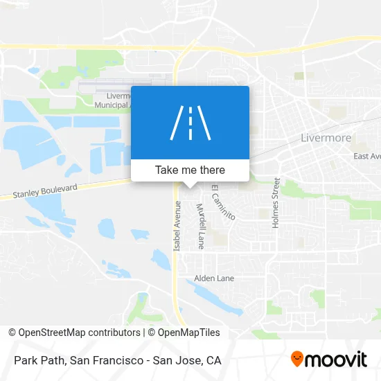Park Path map