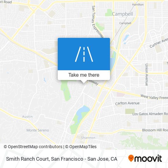 Smith Ranch Court map