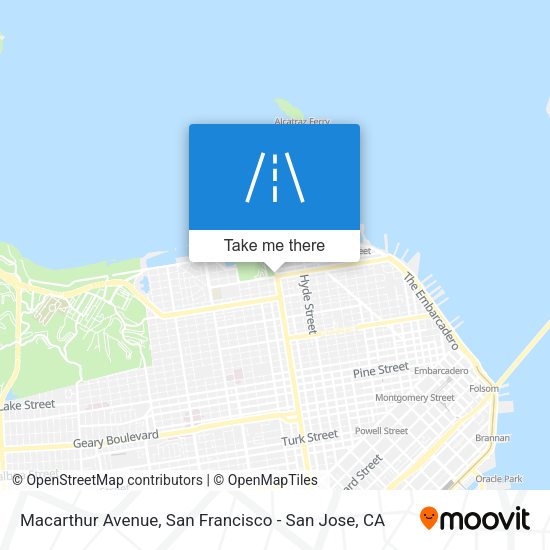Macarthur Avenue map