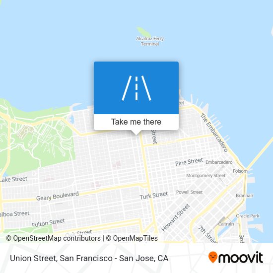 Union Street map