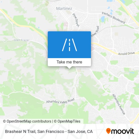 Brashear N Trail map