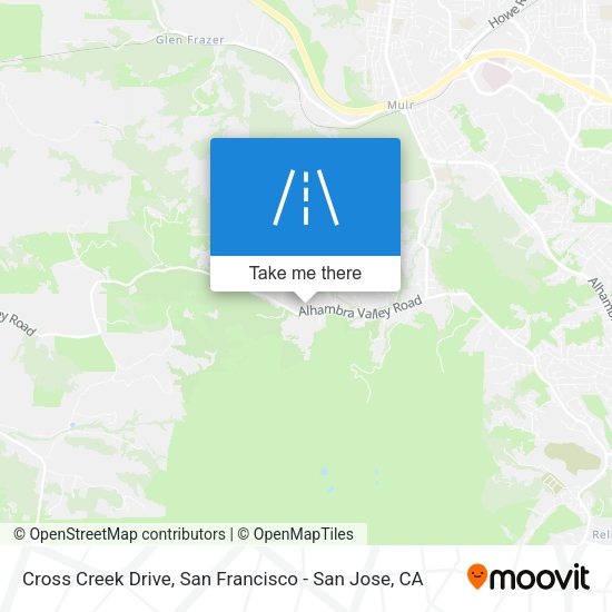 Mapa de Cross Creek Drive