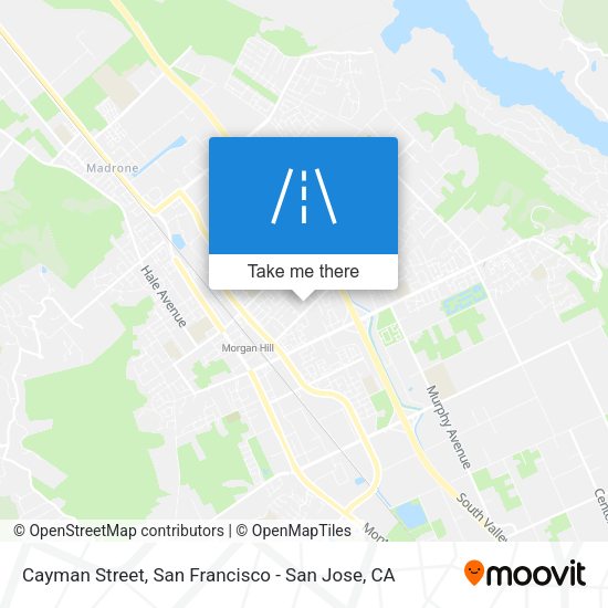 Mapa de Cayman Street