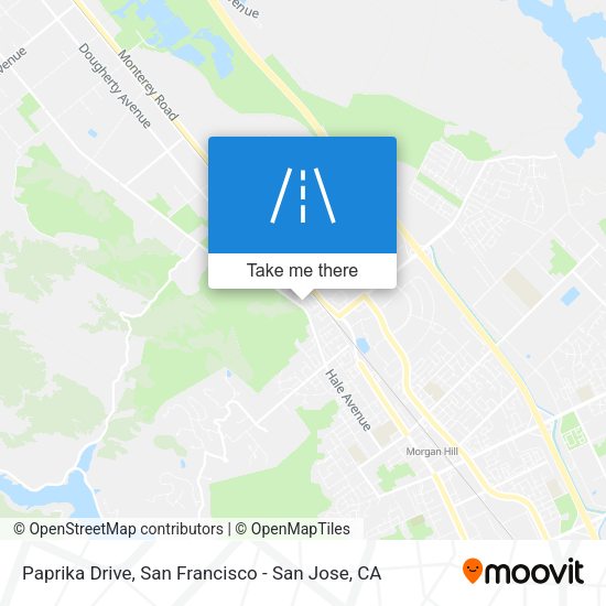 Mapa de Paprika Drive