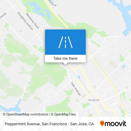 Mapa de Peppermint Avenue
