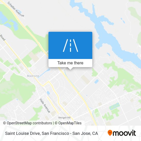 Mapa de Saint Louise Drive