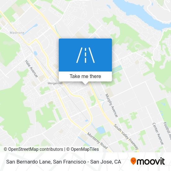 Mapa de San Bernardo Lane