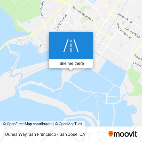 Mapa de Dunes Way