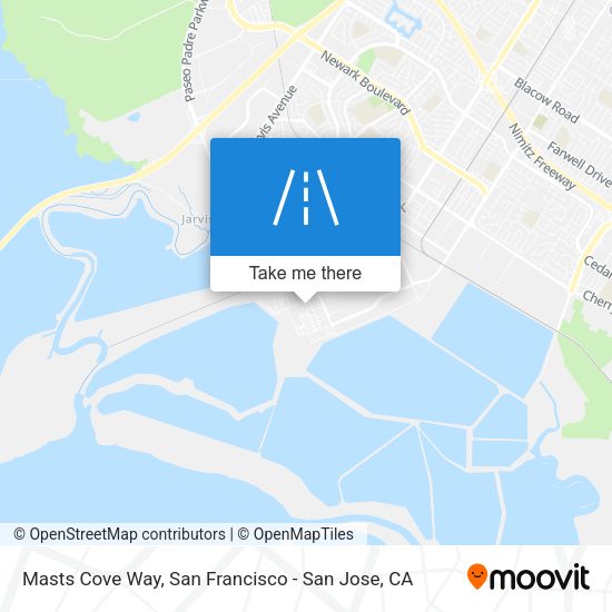 Mapa de Masts Cove Way