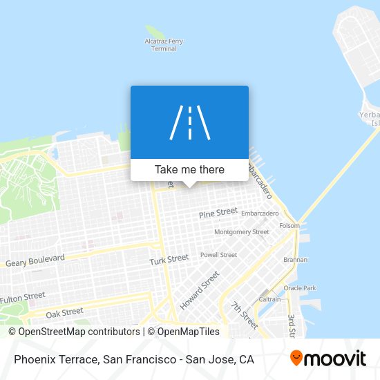 Phoenix Terrace map