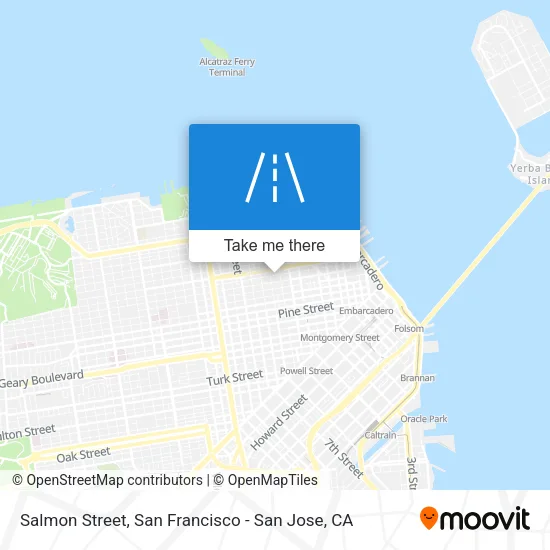 Salmon Street map