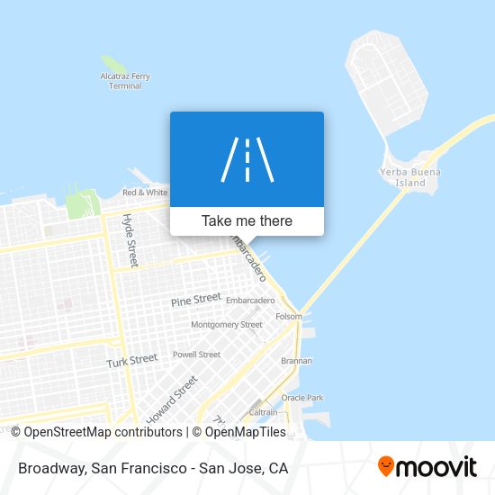 Mapa de Broadway