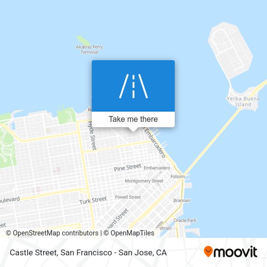 Mapa de Castle Street