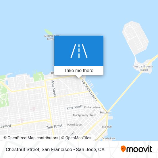 Mapa de Chestnut Street