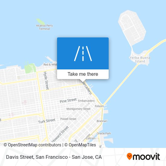 Davis Street map