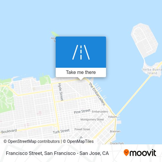 Francisco Street map