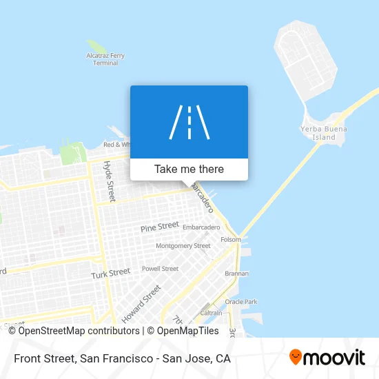 Front Street map