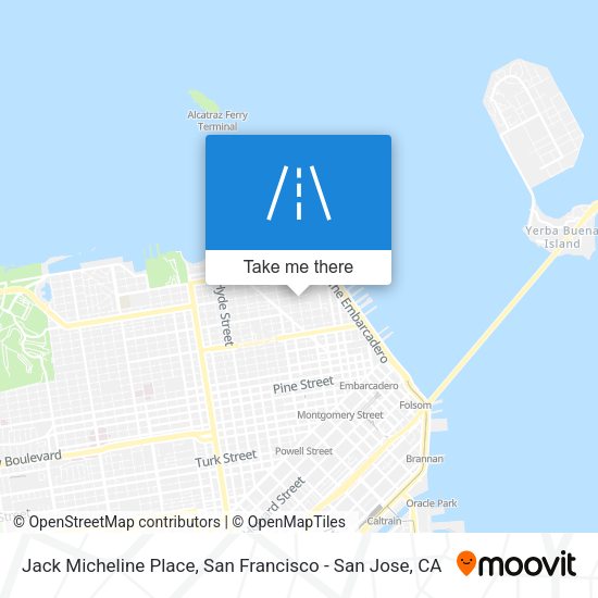 Jack Micheline Place map