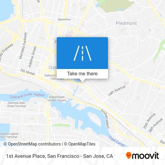 1st Avenue Place map