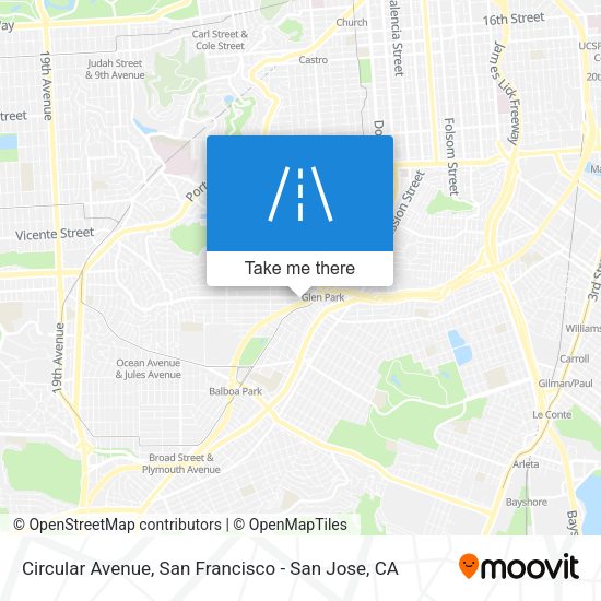 Mapa de Circular Avenue