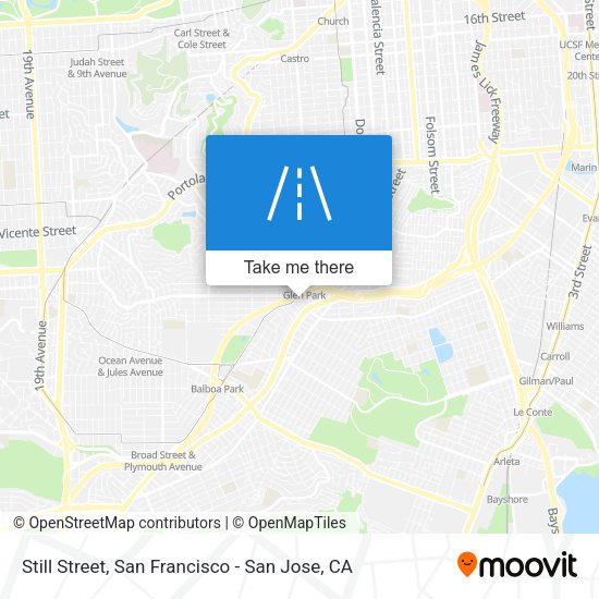 Mapa de Still Street
