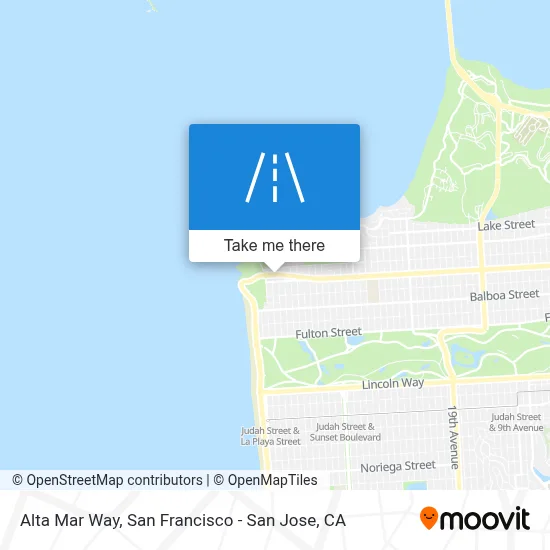 Alta Mar Way map